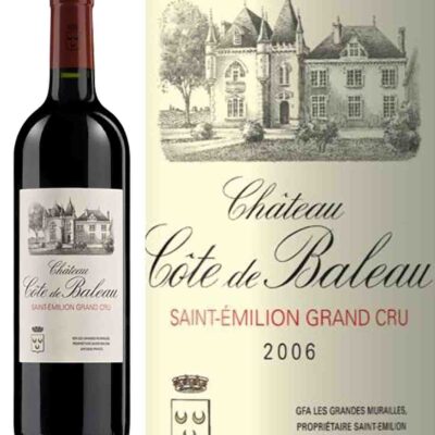 Rượu Château Côte de Baleau Grand Cru Classés 13,5% 581504743599