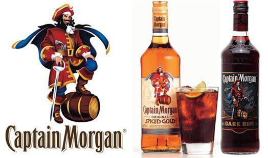 Captain Morgan Sprated Gold Rum