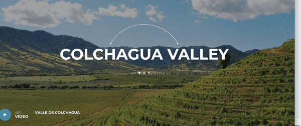 Vùng Rượu vang Thung lũng Colchagua là quê hương của một số loại rượu vang cao cấp