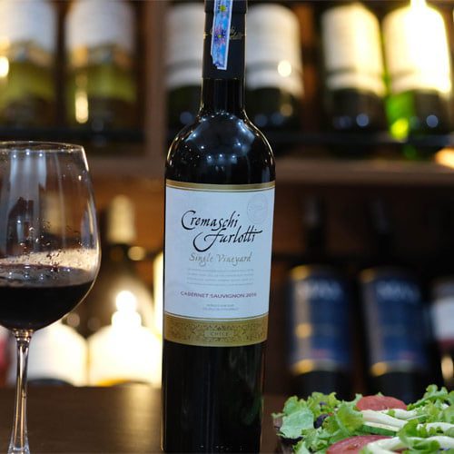 Vang Chile Cremaschi Single Vineyard Cabernet Sauvignon 2016 14%