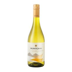 Vang Chile MontGras Estate Chardonnay 2018 12% ( trắng )