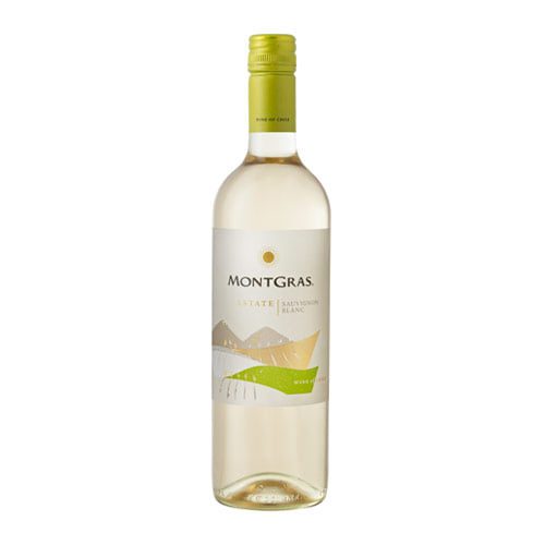 Vang Chile MontGras Estate Sauvignon Blanc 2018 12% ( trắng )