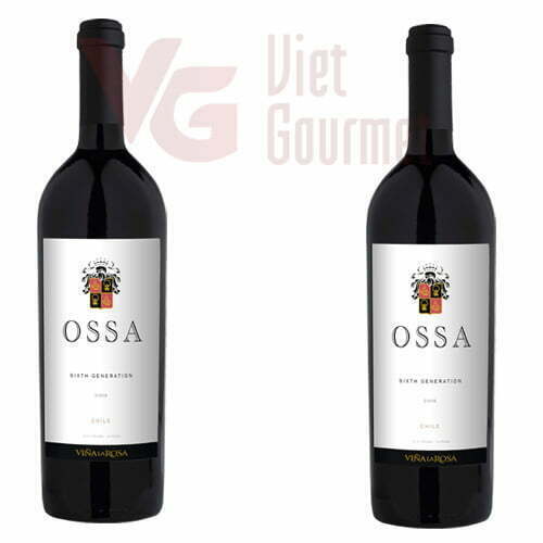ượu vang Ossa Icon Wine được đánh giá là dòng vang có chất lượng ngon nhất tại Chile