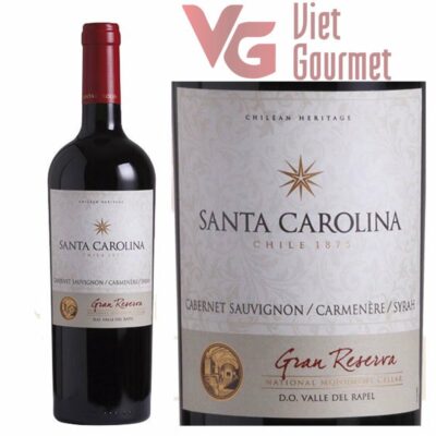 Alternative view of Vang Santa Carolina Gran Reserva Cabernet Sauvignon 14%