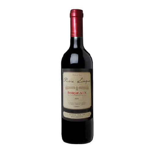 Vang Pháp Bordeaux De Pierre Longue 2015 13% ( Trắng )