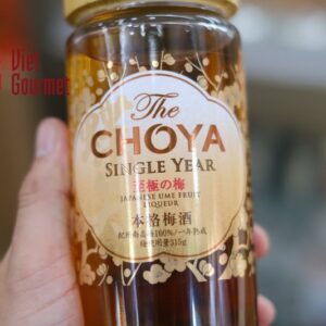 Rượu Mơ vàng Choya Single Year Nhật Bản 15%