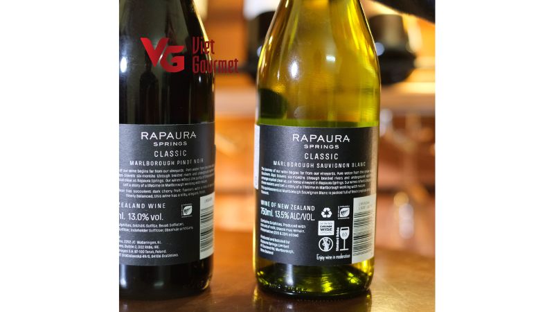 Rượu Vang Rapaura Springs Marlborough 