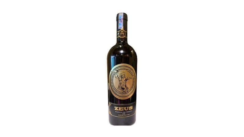 Rượu Vang Zeus Primitivo 750ml