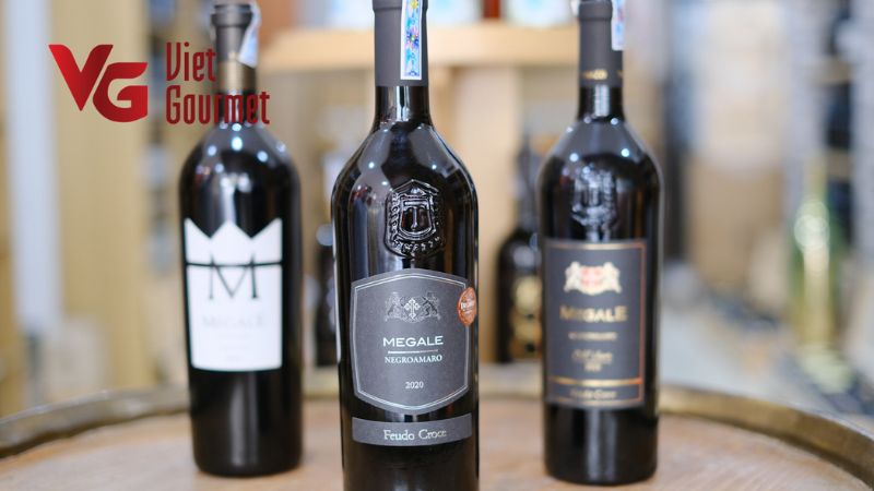 Rượu Vang Megale NegroAmaro Salento 2020 ( Black Label)