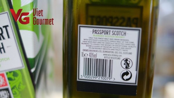 Rượu Passport Scotch - Rượu Whisky chất lượng cao 40 độ