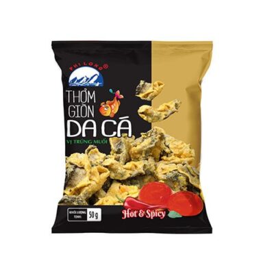 Snack da cá trứng muối