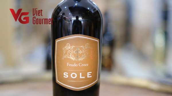 Rượu Vang Sole Feudo Croce Negroamaro Salento 14 độ