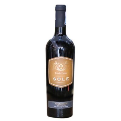 Rượu Vang Sole Feudo Croce Negroamaro Salento 14 độ