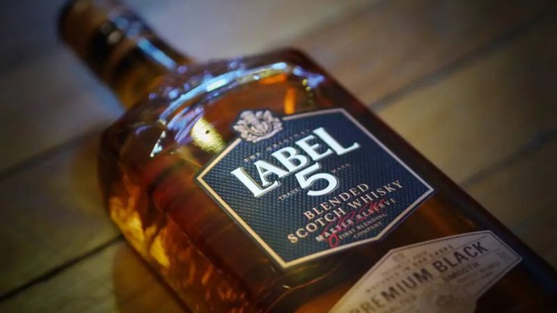 Whisky Label 5 Premium Black