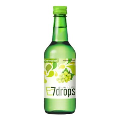 7DROPS Soju Green grape 12% 360ml