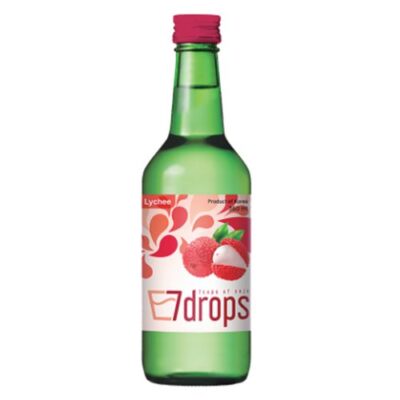 7DROPS Soju Lychee 12% 360ml