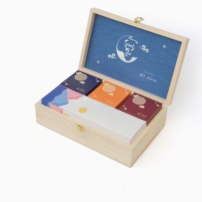 Hộp quà trung thu cao cấp 6 bánh Sum Họp 04 Hộp quà trung thu sum họp 04