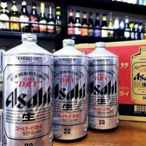 Bia Asahi Nhật Bản 5% can 2l