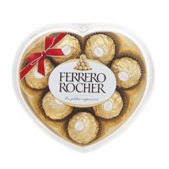 Socola Ferrero Rocher hộp trái tim