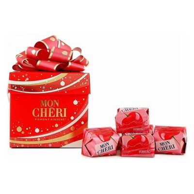 Socola Mon Cheri nhân rượu hộp nơ