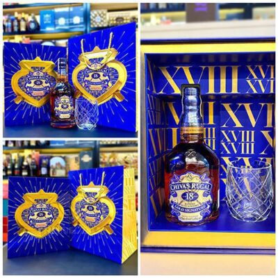 Chivas 18 Gold Signature Hộp quà Tết 2024 Chivas 18 Gold Signature