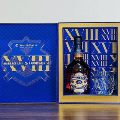 Chivas 18 Gold Signature Hộp quà Tết 2024 Chivas 18 Gold Signature