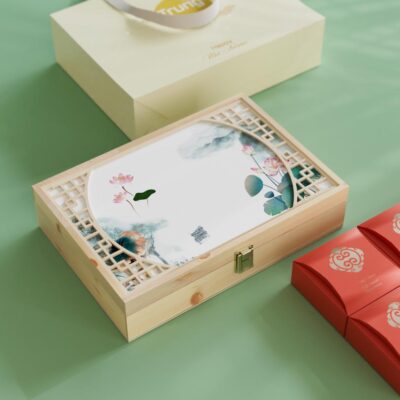 Hộp Quà Trung Thu 6 Bánh Ngọc Bích Liên Hộp Quà Trung Thu 6 Bánh Ngọc Bích Liên