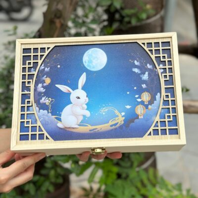 Hộp Quà Trung Thu 6 Bánh Thố Nguyệt Minh Hộp quà trung thu Thố Nguyệt Minh