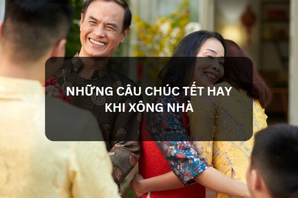 Chúc tết khi xông nhà