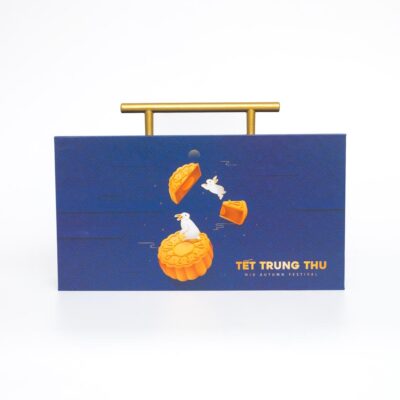 Hộp Quà Trung Thu 2 Bánh Hạc Tiên Hộp quà Trung Thu