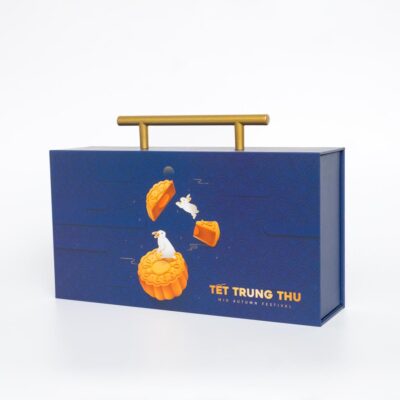 Hộp Quà Trung Thu 2 Bánh Hạc Tiên Hộp quà Trung Thu