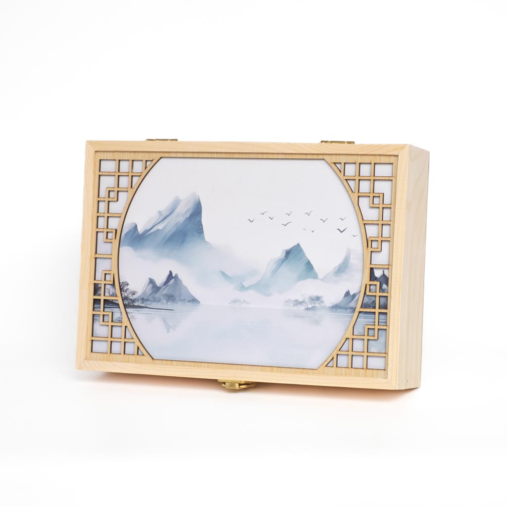 Hộp Quà Trung Thu 6 Bánh Ngọc Bích Liên Hộp quà Trung Thu