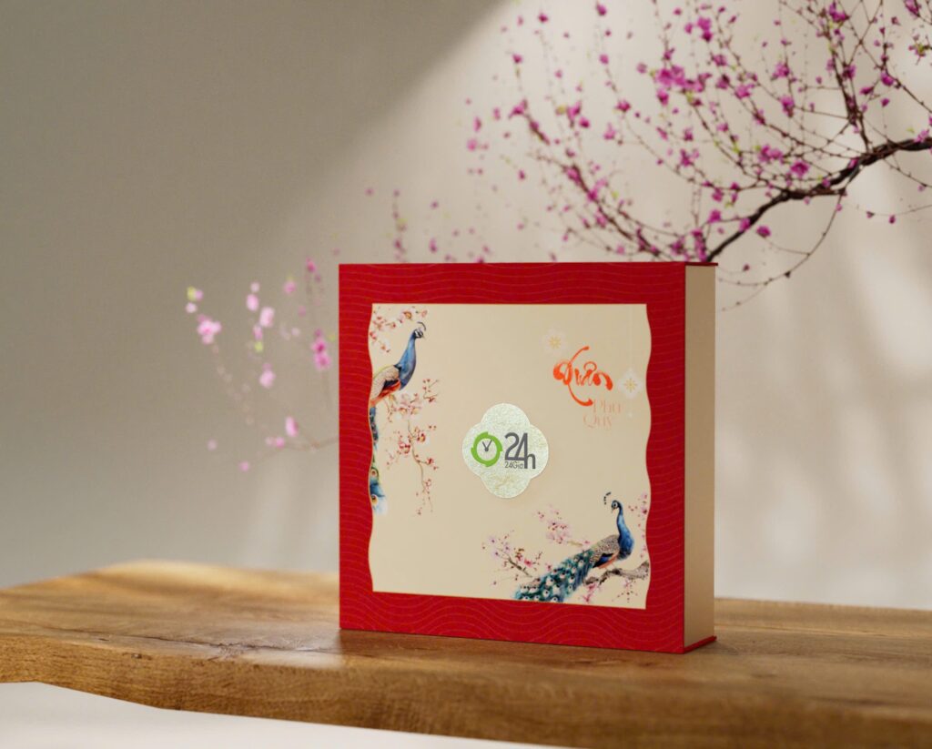 Dự án quà tặng Tết 24h: Hơi thở mùa xuân trong thiết kế tinh xảo 24H2