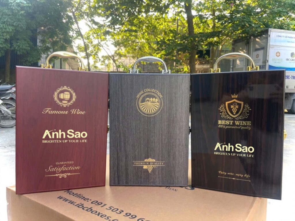 Dự án hộp rượu Tết Anh Sao: Nâng tầm đẳng cấp cho món quà tri ân ANHSAO