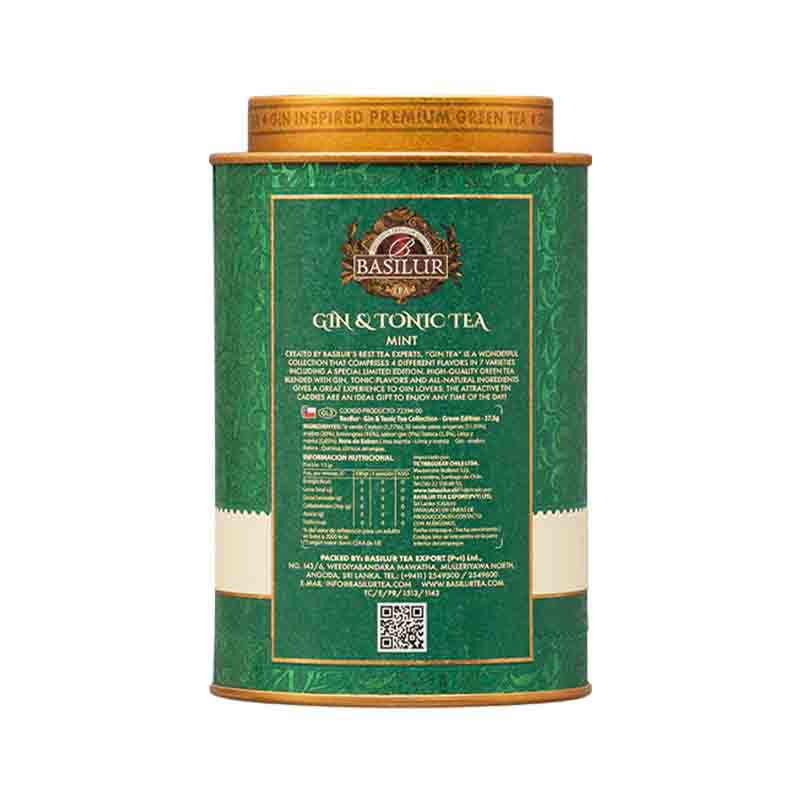 Trà Basilur Phiên Bản Xanh Green Edition 75g Trà Basilur
