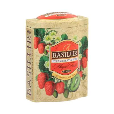 Trà Đen Ceylon Basilur Cao Cấp Vị Dâu Tây & Kiwi