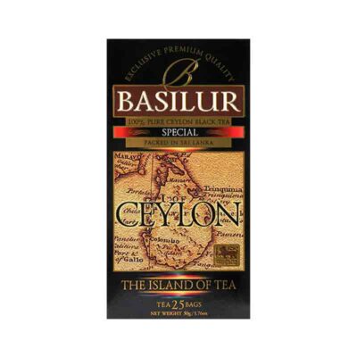 Trà Đen Ceylon Basilur Island Of Tea 50g
