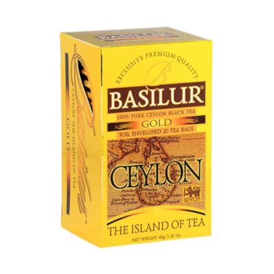Trà Đen Ceylon Basilur Island Of Tea 40g
