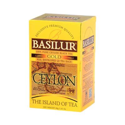 Trà Đen Ceylon Basilur Island Of Tea 40g