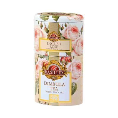 Trà Đen Ceylon Basilur Ướp Hoa Hồng 100g