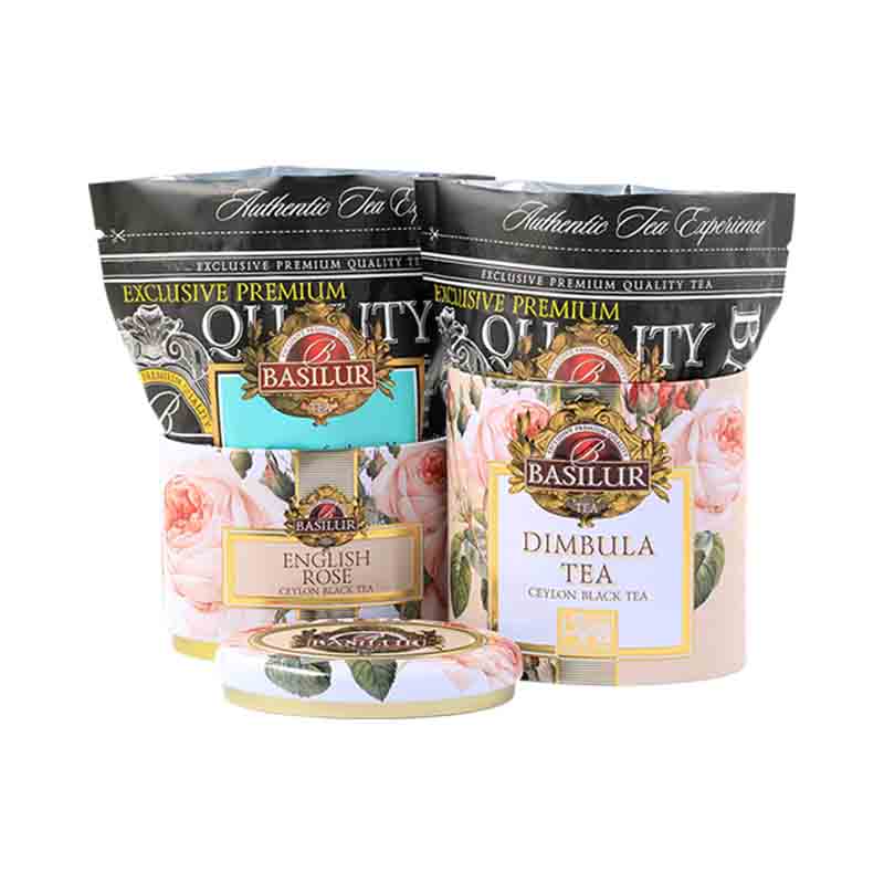 Trà Đen Ceylon Basilur Ướp Hoa Hồng 100g Trà Đen Ceylon Basilur Ướp Hoa Hồng 100g