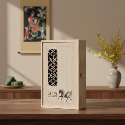 Hộp quà Tết Khai Xuân