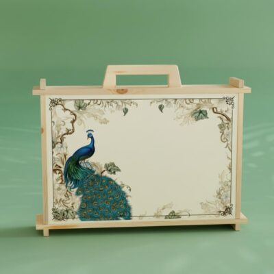 Hộp quà tết Khổng tước khai xuân