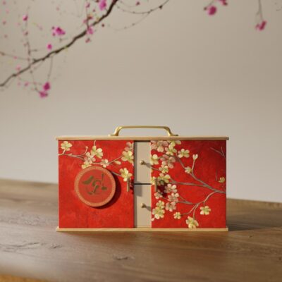 Hộp quà Tết Xuân Về Gõ Cửa