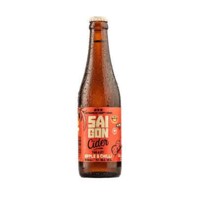 Saigon Cider Apple & Chili 4% chai 330ml