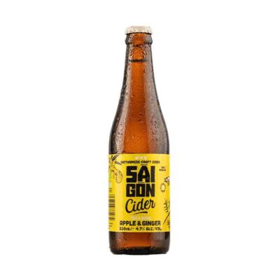 Saigon Cider Apple & Ginger 4,7% chai 330ml