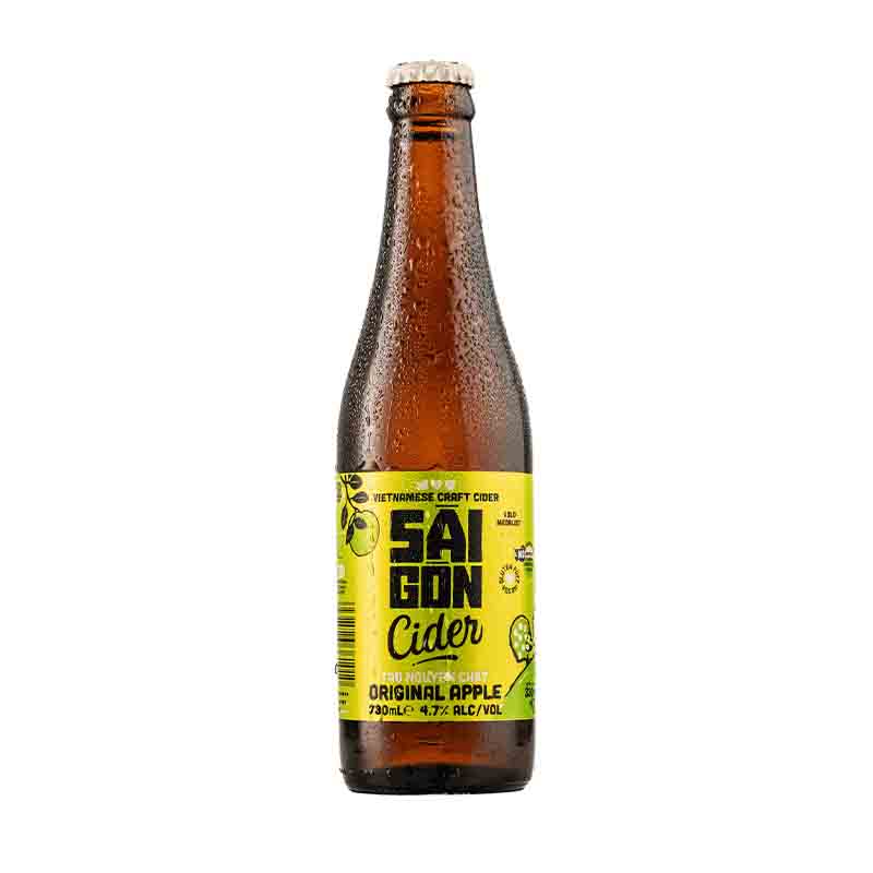 Saigon Cider Apple 4,7% chai 330ml Saigon Cider Apple 4,7% chai 330ml