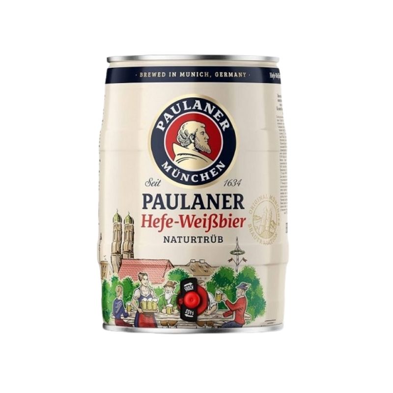 Bia bom Paulaner Weissbier 5L Bia bom Paulaner Weissbier 5L