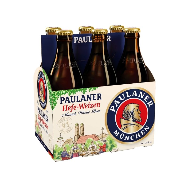 Lốc 6 lon bia Paulaner Weissbier 330ml Lốc 6 lon bia Paulaner Weissbier 330ml